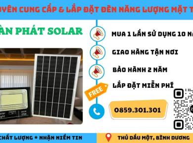 Giải Pháp Chiếu Sáng Xanh Với Công Nghệ Đèn Năng Lượng Mặt Trời