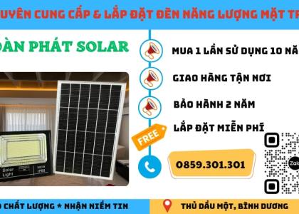 Giải Pháp Chiếu Sáng Xanh Với Công Nghệ Đèn Năng Lượng Mặt Trời