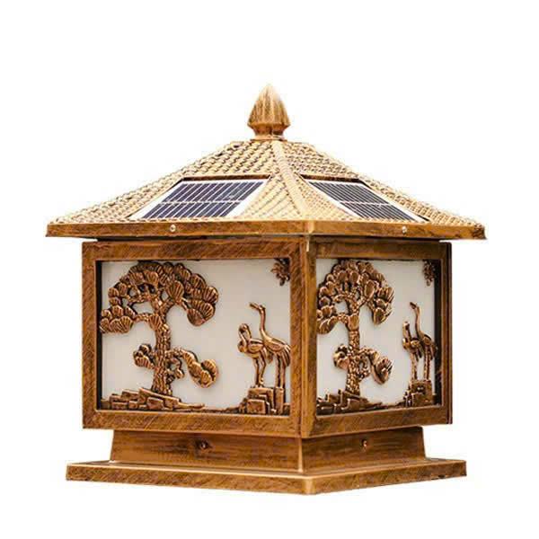 ĐÈN TRỤ CỔNG 3 CHẾ ĐỘ MÀU SIZE 30CM