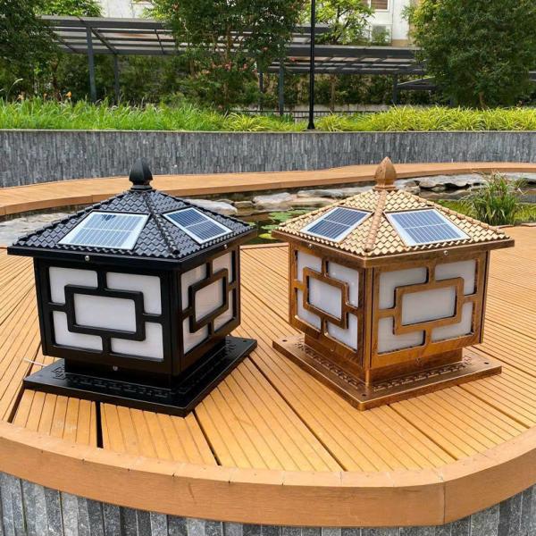 ĐÈN TRỤ CỔNG 3 CHẾ ĐỘ MÀU SIZE 30CM