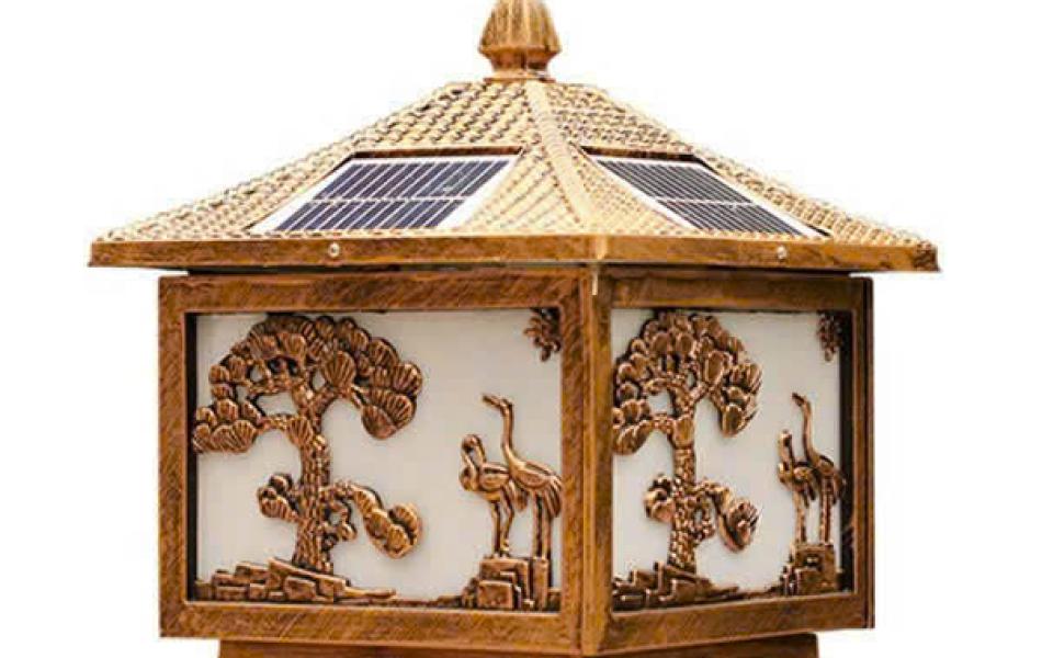 ĐÈN TRỤ CỔNG 3 CHẾ ĐỘ MÀU SIZE 30CM